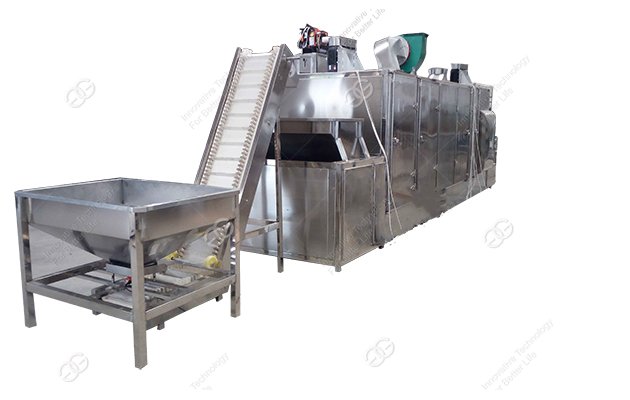 High qulity continuous peanut roasting machine