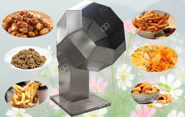  Do you know which flavor snacks can be used in octagonal shape flavoring machine?