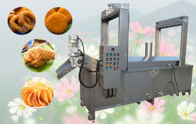 continuous frying machine