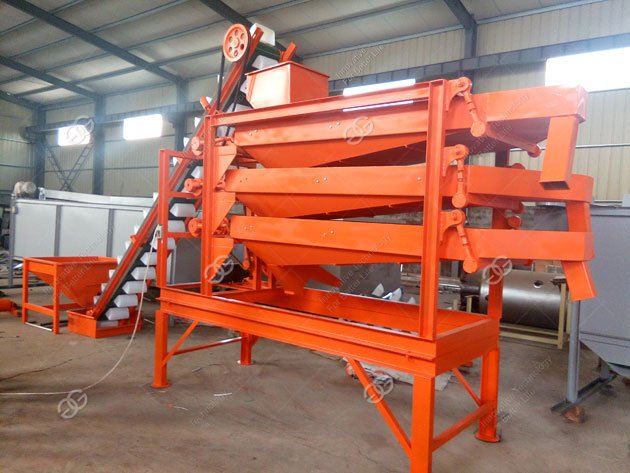 almond kernel and shell separation machine