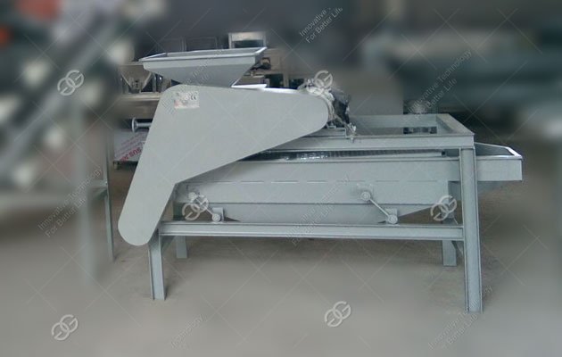 almond shelling machine single stage