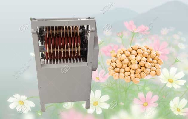 Which machine can be used to removal of chickpea skin?