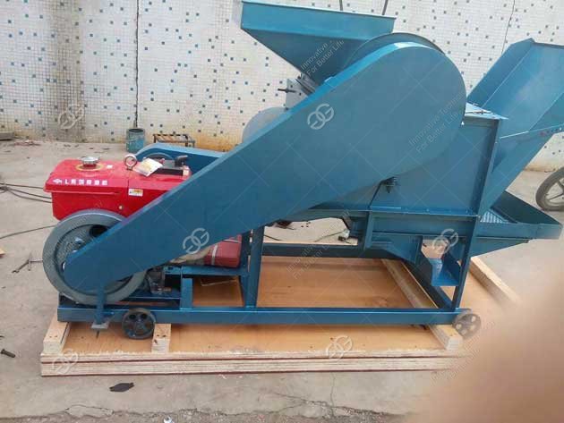 castor seeds shelling machine