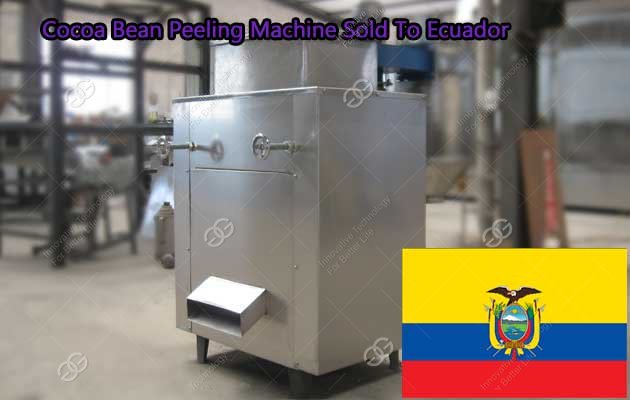 cocoa bean peeling machine to ecuador