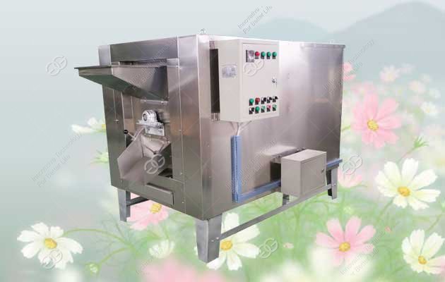 drum type almond roasting machine