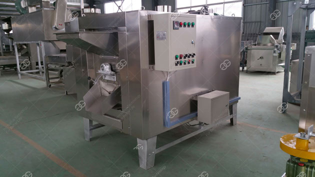 almond roasting machine