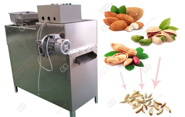 almond slivering cutting machine