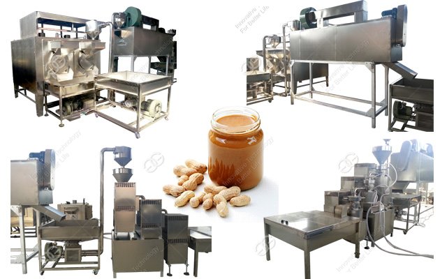 peanut butter production line