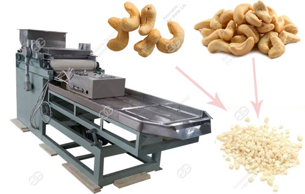 cashew nut chopper cutting machine