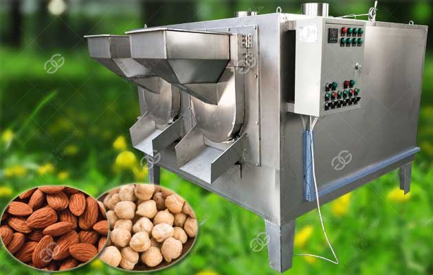 Drum Cashew Nut Baking Machine|Nut Seed Baker Equipment