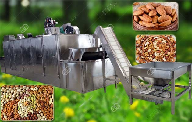 Continuous Peanut Baking Machine