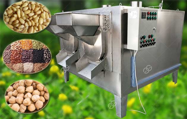 Stainless Steel Sunflower Seed Roaster|Chana Roaster Equipment