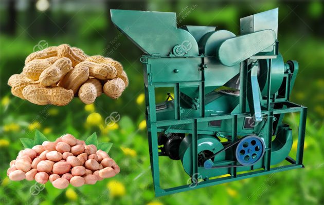 Peanut Shelling And Stone Removing Machine