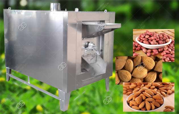 almond roasting machine