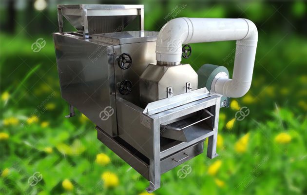 cocoa beans peeling machine