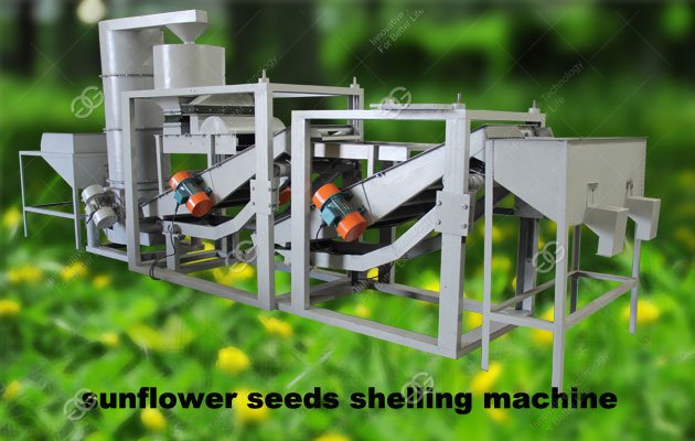 sunflower seeds shelling machine