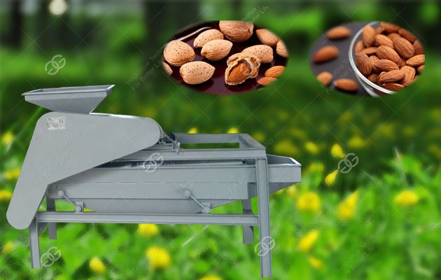 commercial almond shell hulling machine for sell