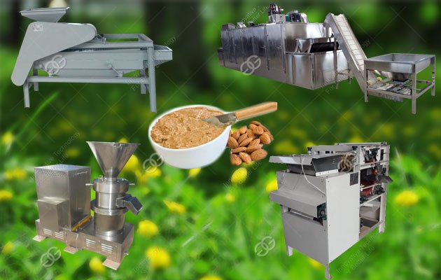 almond paste grinding production line