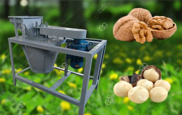 hard shell removing machine for walnut and macadamia nut