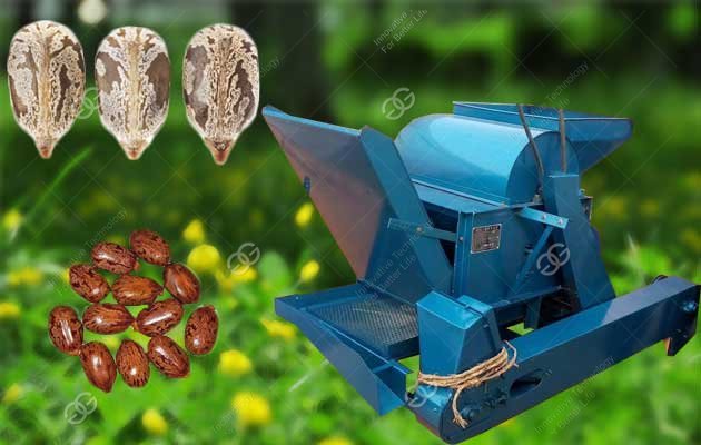 castor seeds cracking machine