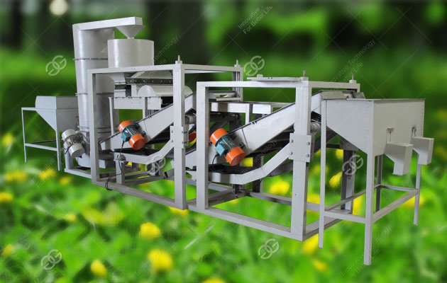 hemp seeds hulling machine