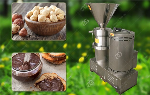 Commercial Hazelnut Butter Grinding Machine