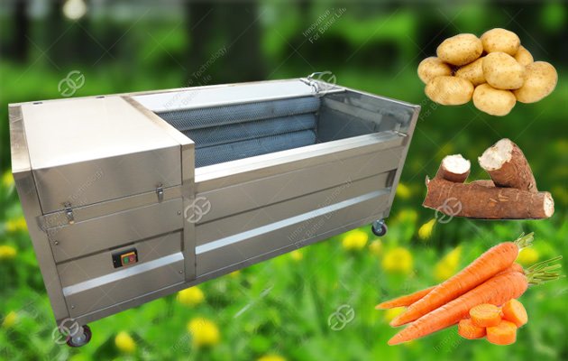 Cassava Skin Peeling Machine For Sale