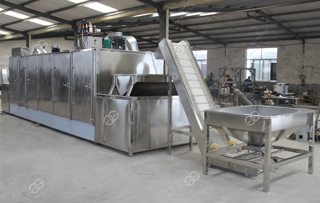 Continuous Peanut Baking Machine