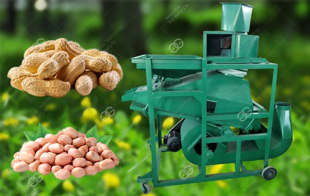 Peanut Cleaning And Shelling Machine