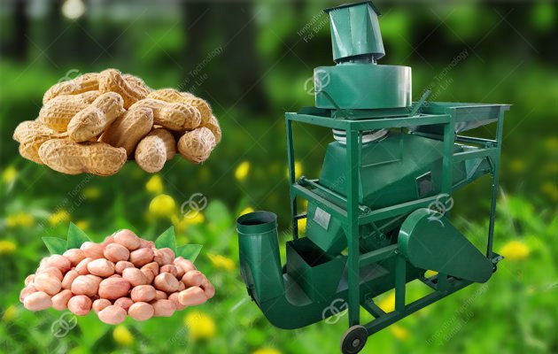 Peanut Shelling And Stone Removing Machine