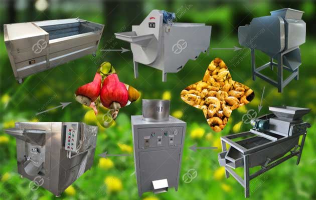 Cashew Nut Shelling Line