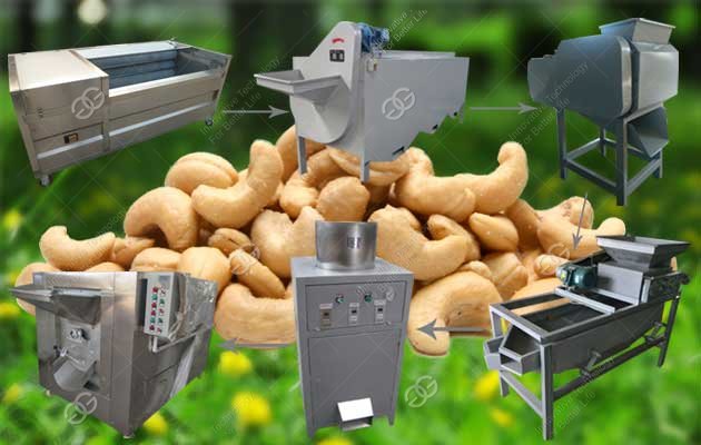 Good Quality Cashew Nut Roasting Processing Line