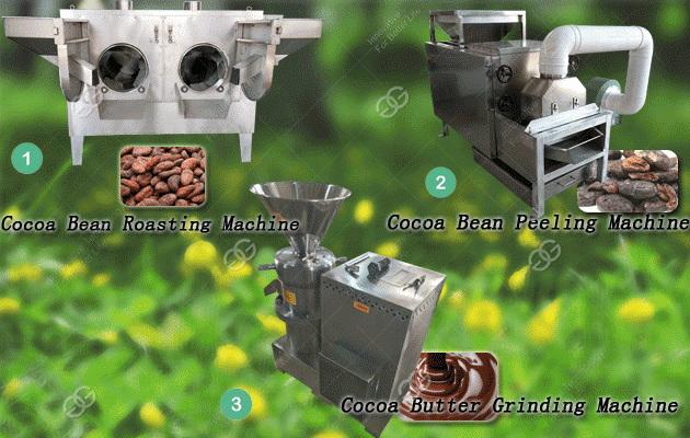 Cocoa Beans Butter Grinding Processing Line