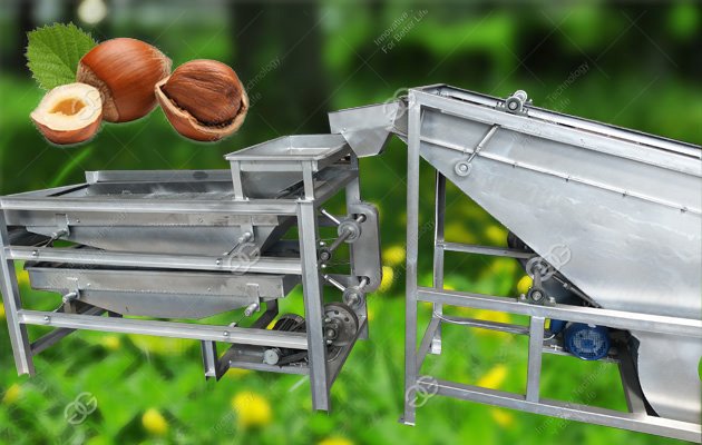 Hazelnut Sheller Line