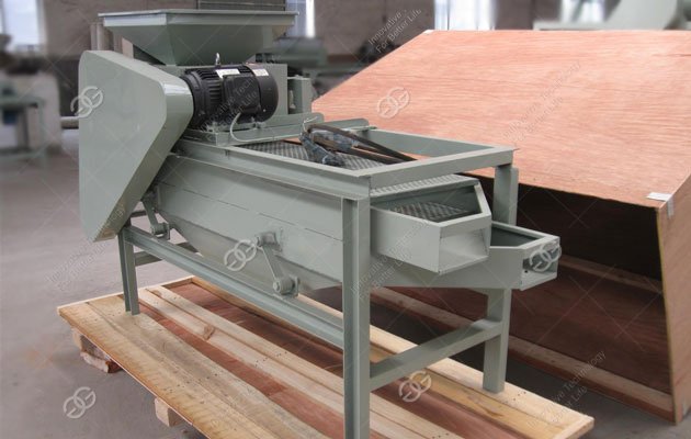 small almond cracking machine