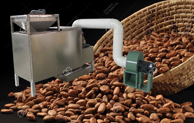 cocoa beans peeling machine